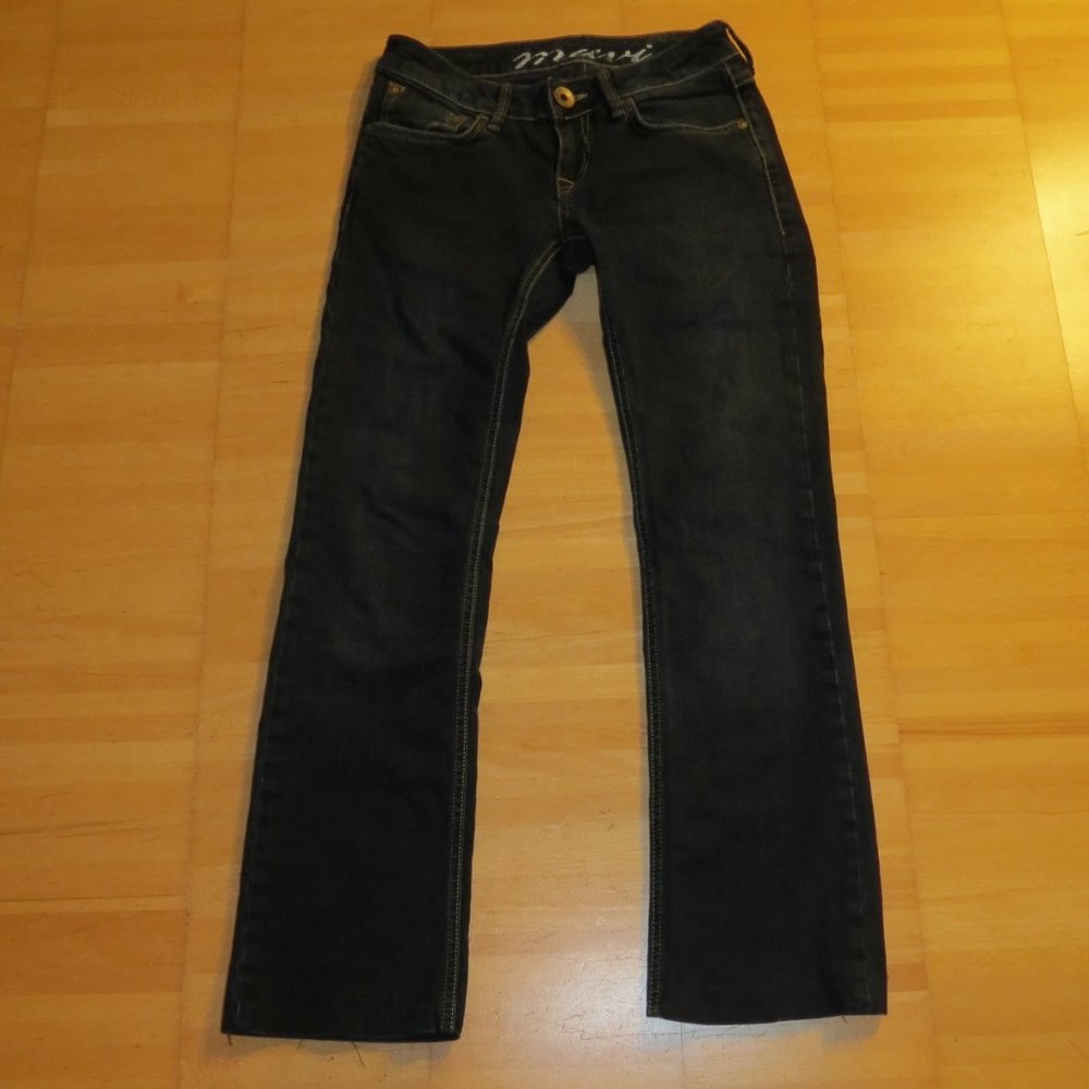 MAVI indigo low rise straight leg jeans 26